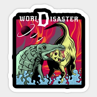 WORLD DISASTER, BAND MERCHANDISE Sticker